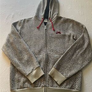 NikeSB Elephant print full-zip hoodie *RARE